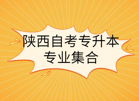 陜西自考專升本專業