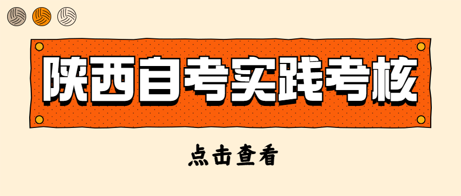陜西省自考實踐考核