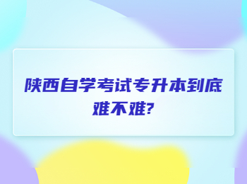 陜西自學考試專升本