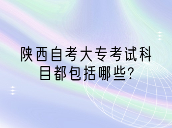 陜西自考 陜西自考大專