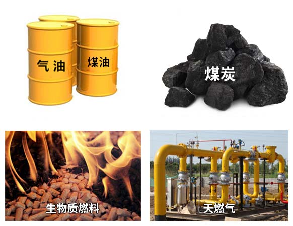 常見的熱源可以分為固體燃料、液體燃料、氣體燃料等